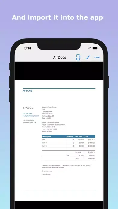AirDocs應用截圖