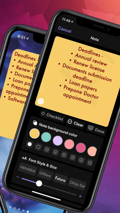 Jot Down : Sticky Widget Notes سکرین شاٹس