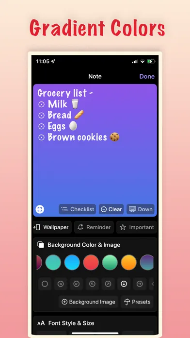 Mini Notes : Sticky ToDo App 스크린샷