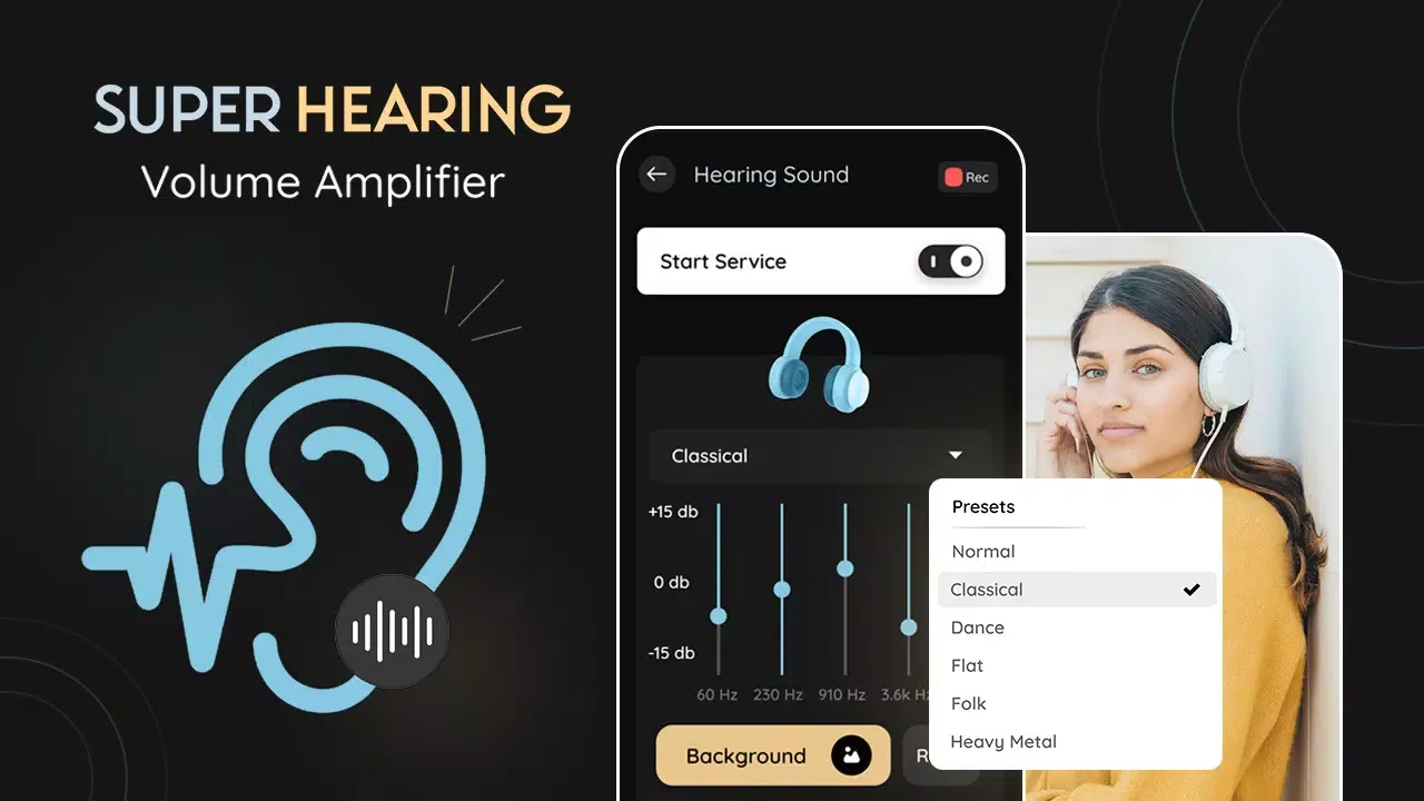 Super Hearing Volume Amplifier स्क्रीनशॉट