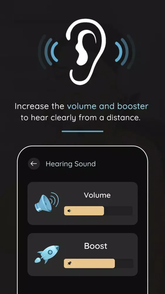 Super Hearing Volume Amplifier स्क्रीनशॉट
