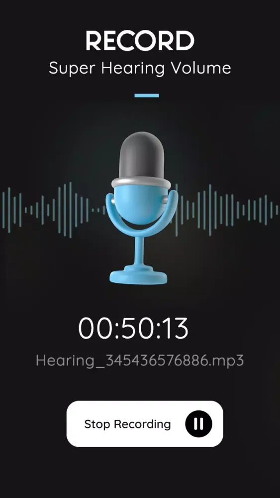 Super Hearing Volume Amplifier स्क्रीनशॉट