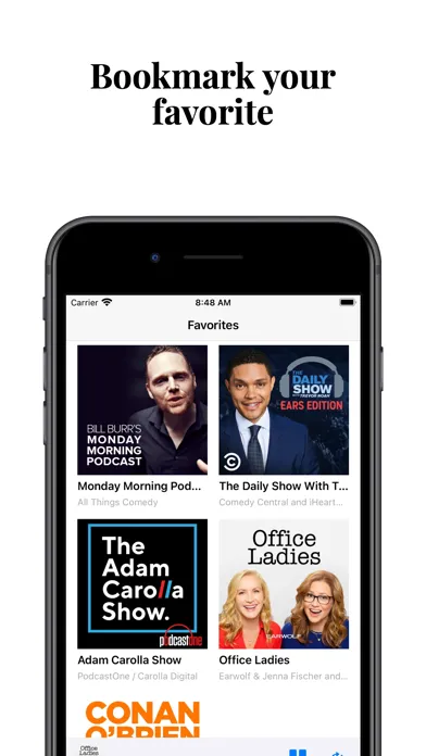 ภาพหน้าจอของ JRE: Comedy Podcast Player