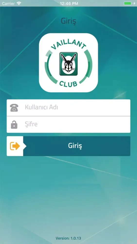 Ảnh chụp màn hình của Vaillant Club