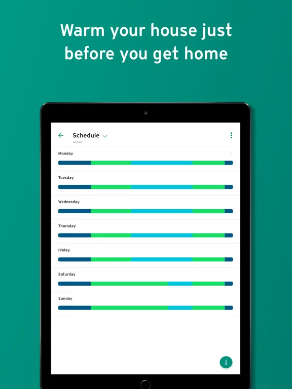 Vaillant vSMART Control iPad  スクリーンショット