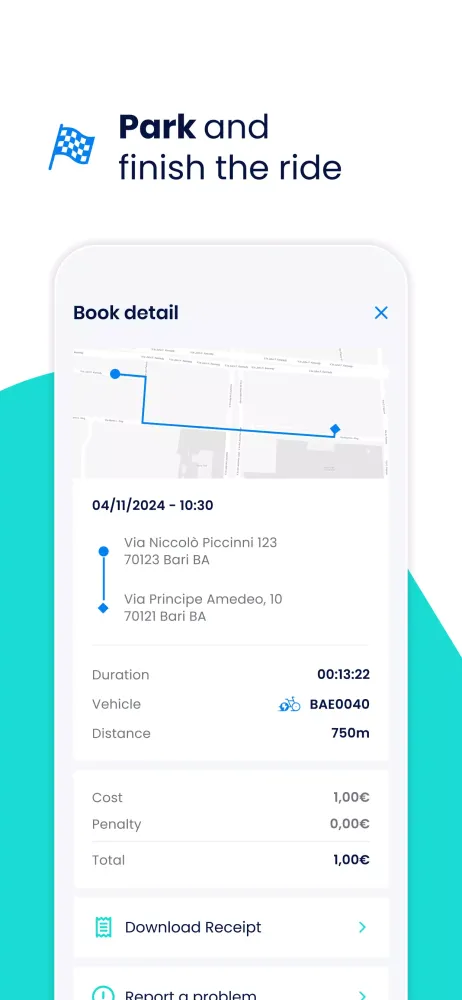 VAIMOO Bike Sharing سکرین شاٹس