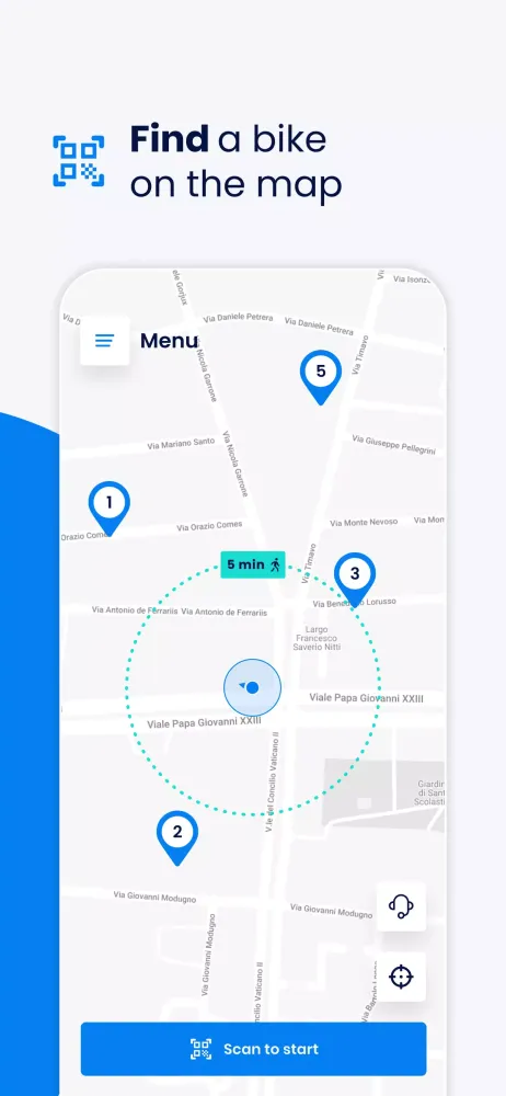 VAIMOO Bike Sharing سکرین شاٹس