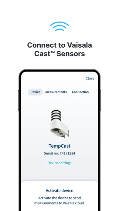 Screenshot di Vaisala Xcast Connect
