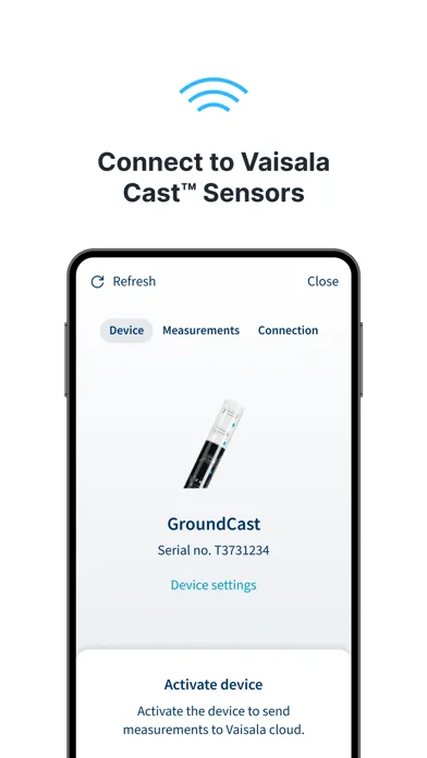 Screenshot di Vaisala Xcast Connect