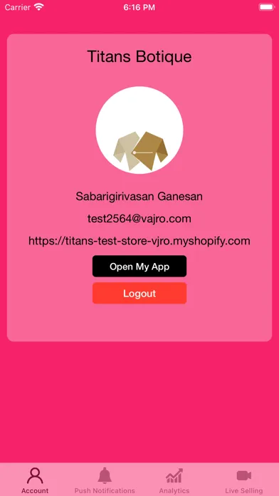 Vajro Admin App स्क्रीनशॉट