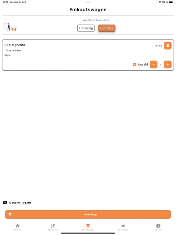 Pizza Alina iPad 应用截图