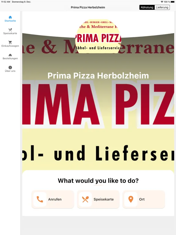 Prima Pizza Herbolzheim iPad  Ekran Görüntüleri