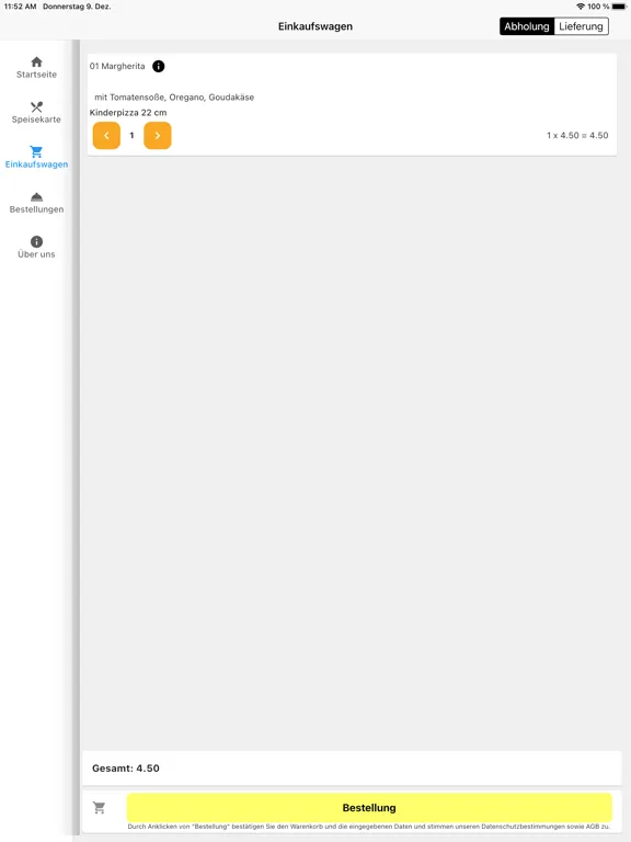 Prima Pizza Herbolzheim iPad  Ekran Görüntüleri
