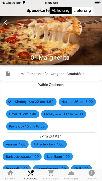 Prima Pizza Herbolzheim Ekran Görüntüleri