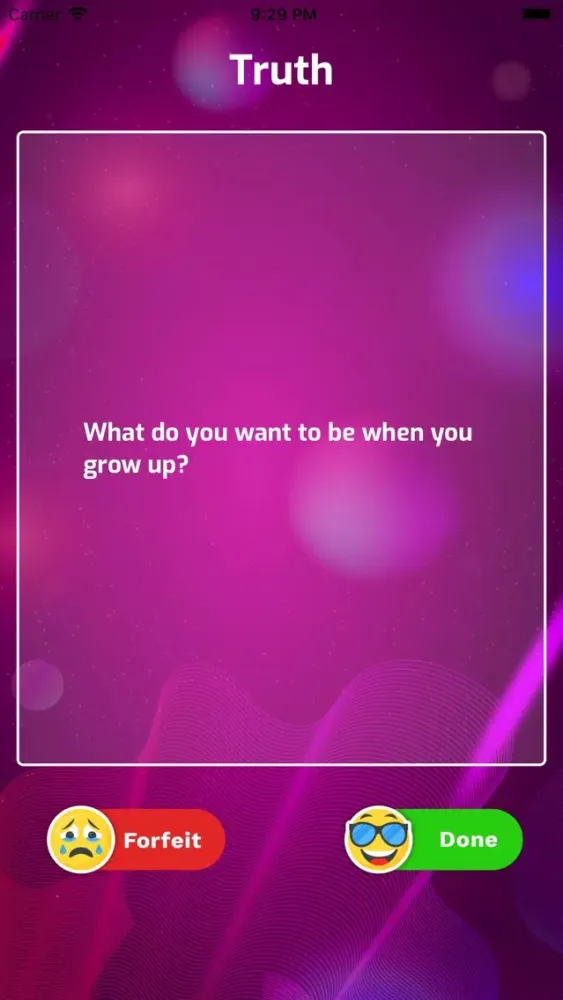 truth or dare fun app スクリーンショット