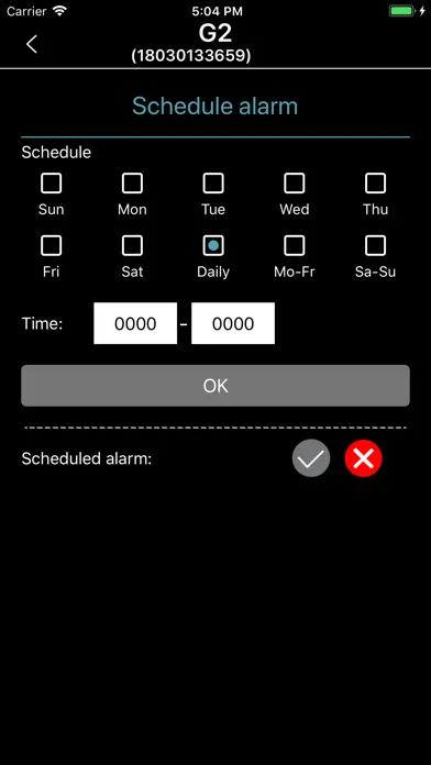 ภาพหน้าจอของ SimPal GSM
