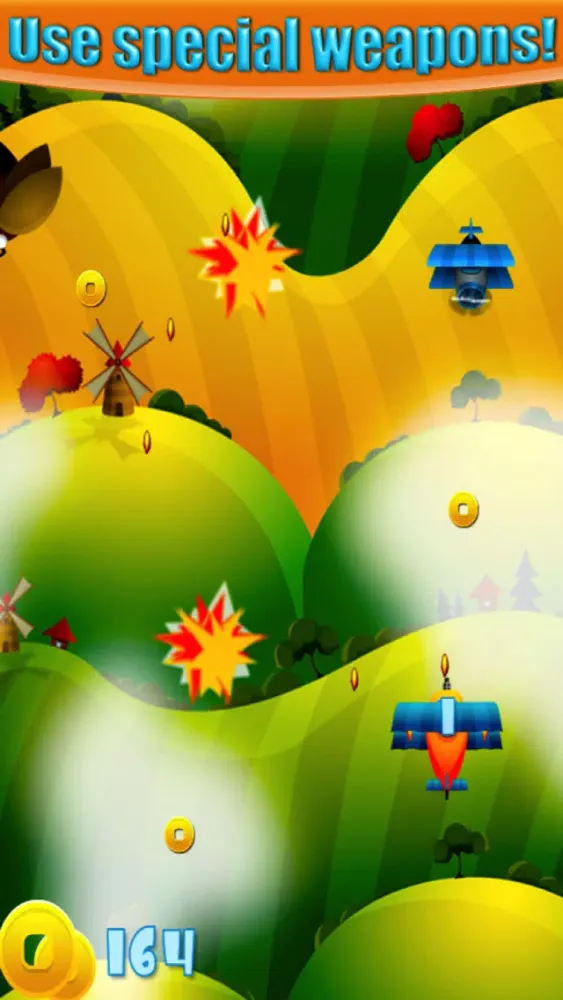 Capturas de tela do Alpha Planes