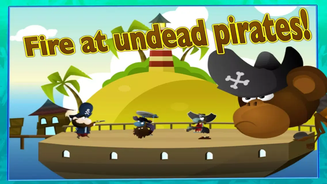 Capturas de pantalla de Pirates VS Zombies - Defend the Golden Treasure Island Against Zombie Tsunami
