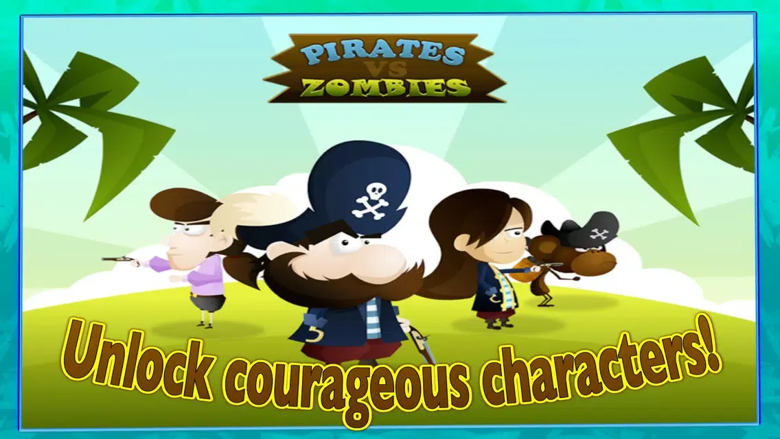 Capturas de pantalla de Pirates VS Zombies - Defend the Golden Treasure Island Against Zombie Tsunami
