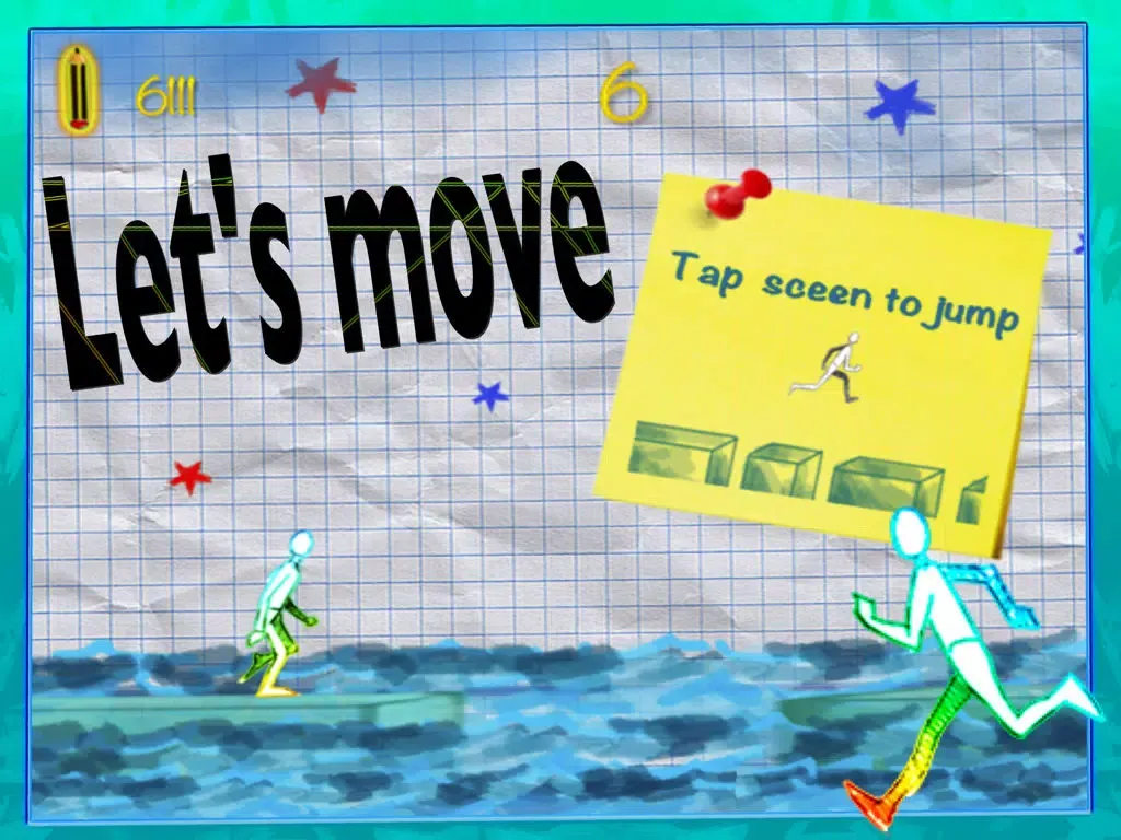 Sketch Runner Multiplayer Run With Friends iPad 應用截圖