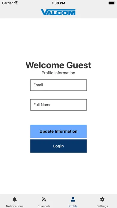 V-Alert Mobile Screenshots