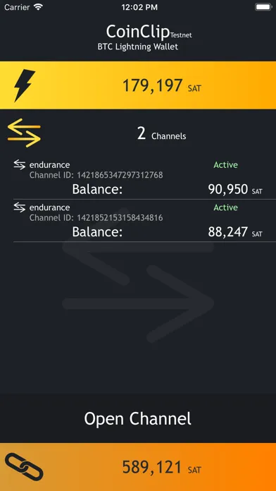 ภาพหน้าจอของ CoinClip Testnet