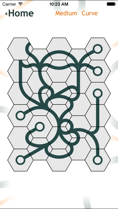 Hexy- The Hexagon Game سکرین شاٹس