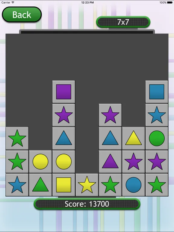 Скриншоты Shape Swipe iPad 