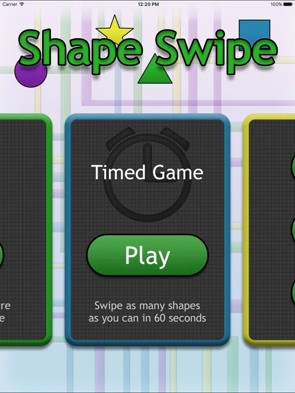 Скриншоты Shape Swipe iPad 