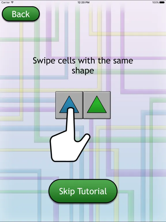 Скриншоты Shape Swipe iPad 