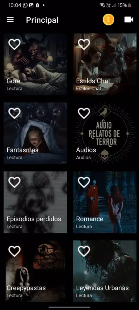 Historias de terror Spook应用截图