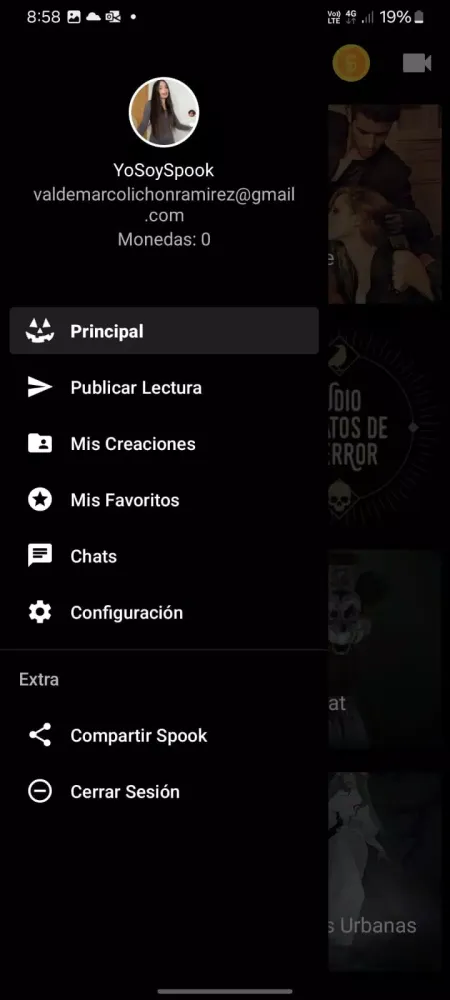 Historias de terror Spook应用截图