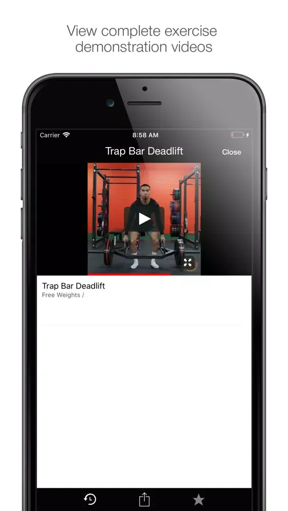 Valdez Training Tracker Screenshots