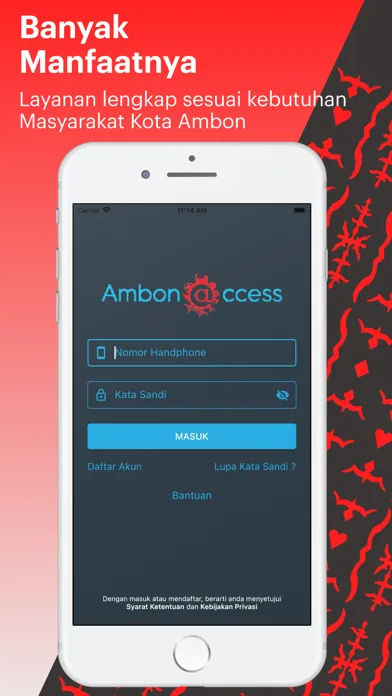 Ambon Access Screenshots