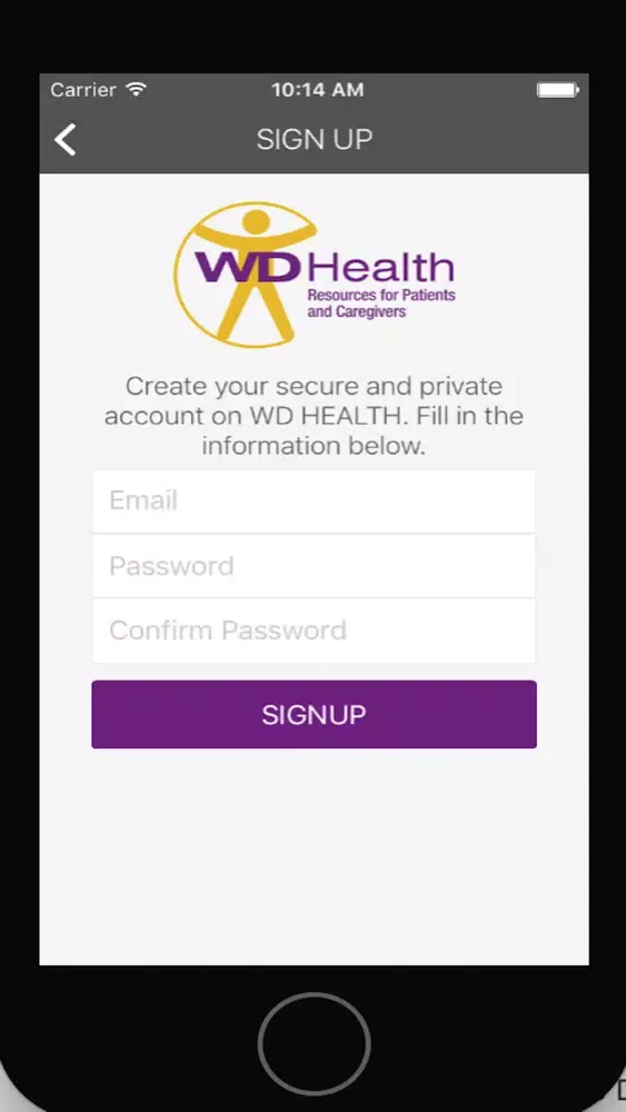 Capturas de pantalla de WDHealth