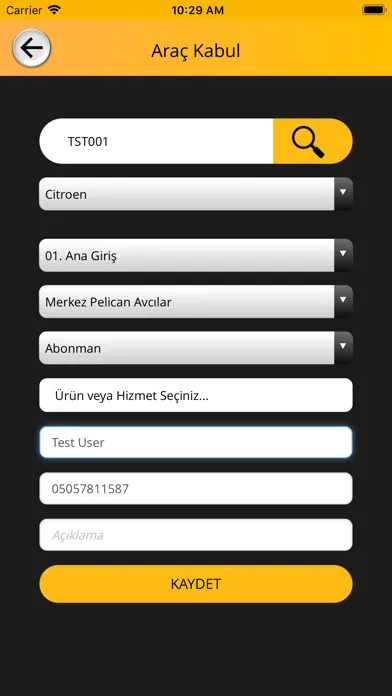 ValeApp Personel سکرین شاٹس