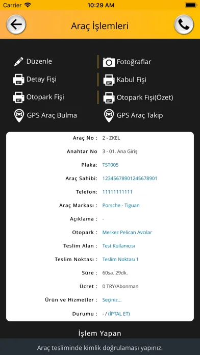 ValeApp Personel سکرین شاٹس