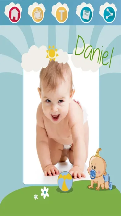 تصاویر Baby photo frames – Photo editor for kids