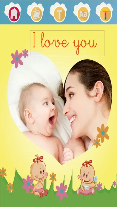 تصاویر Baby photo frames – Photo editor for kids