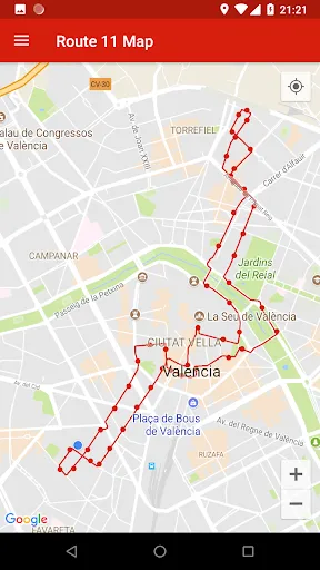 ValenBus: bus in Valencia Screenshots
