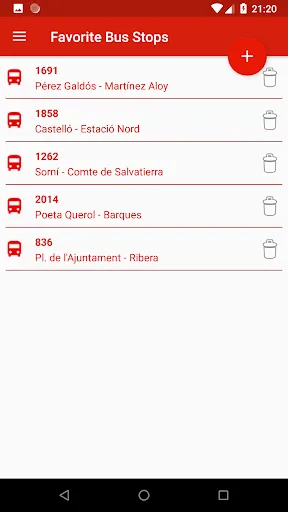 ValenBus: bus in Valencia Screenshots
