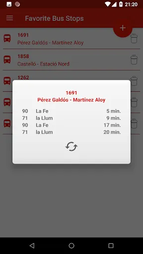 ValenBus: bus in Valencia Screenshots