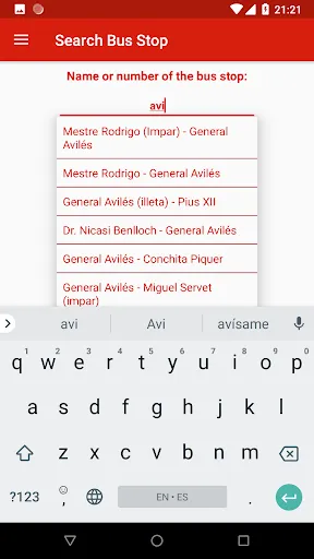 ValenBus: bus in Valencia Screenshots