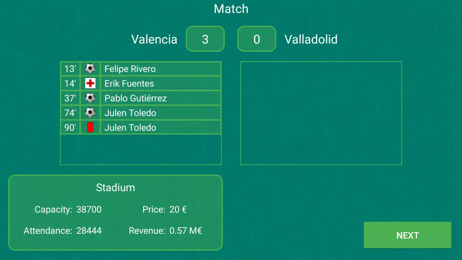 Football Team Manager Screenshots