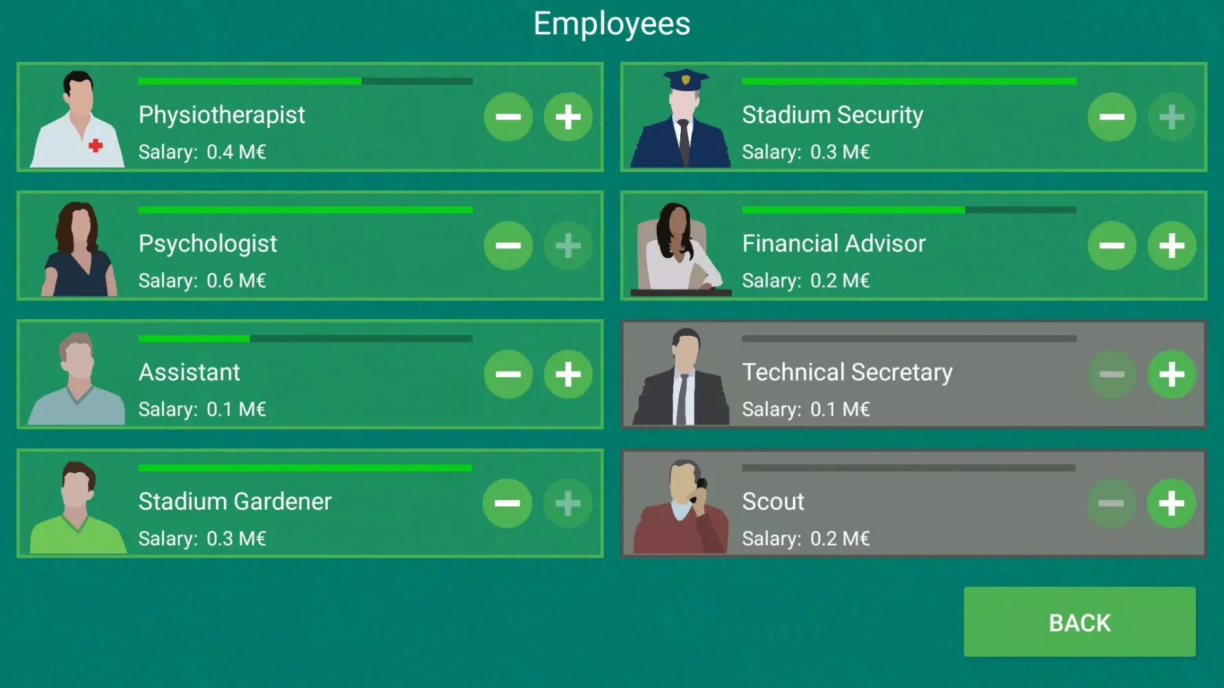 Football Team Manager Screenshots