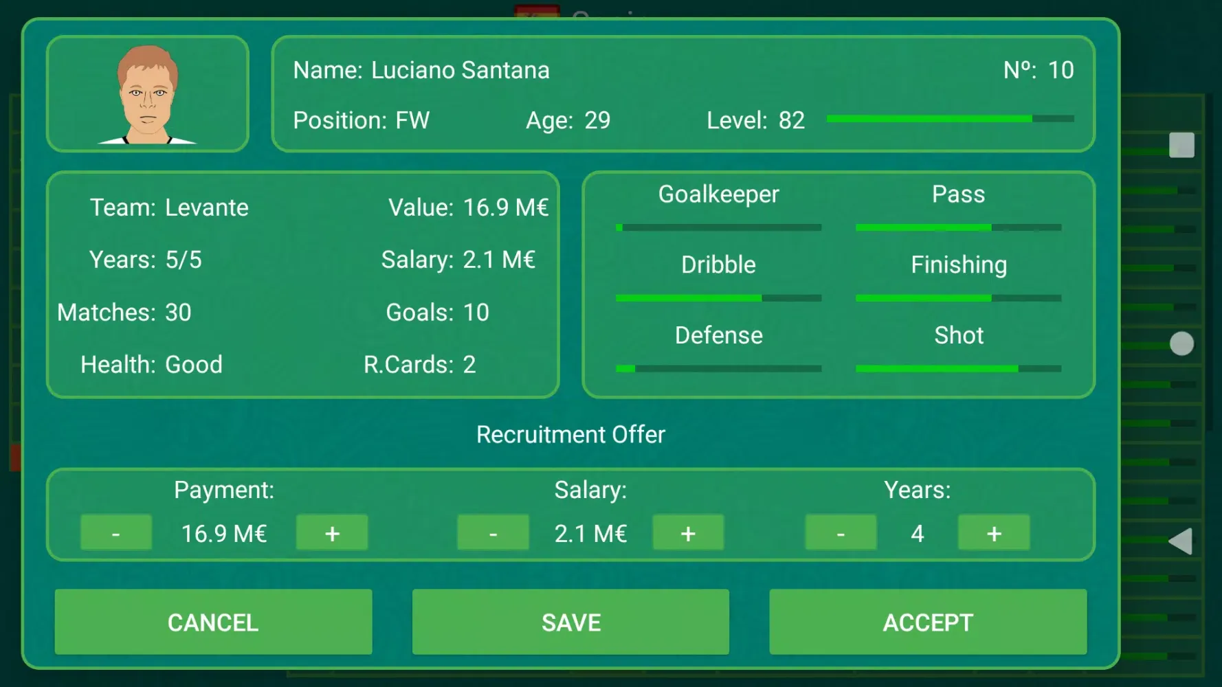 Football Team Manager Screenshots