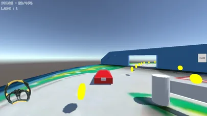 Tangkapan skrin Behind the wheel 3D