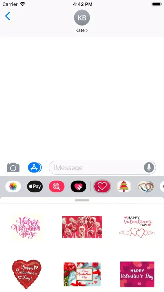 Valentine Stickers - Messages स्क्रीनशॉट