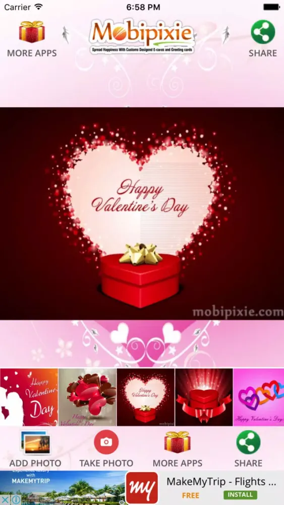 Capturas de pantalla de Valentine Week eCard & Greetings