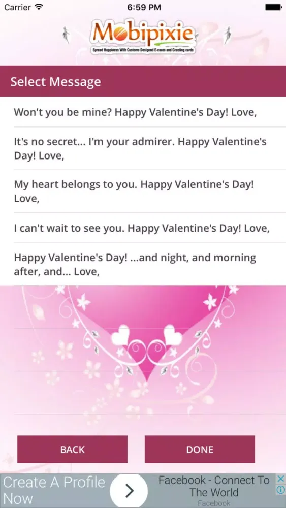 Capturas de pantalla de Valentine Week eCard & Greetings
